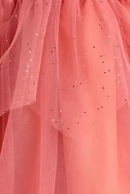 Robe de danse avec jupe en tulle - Orange/citrouille d'Halloween — photo 3