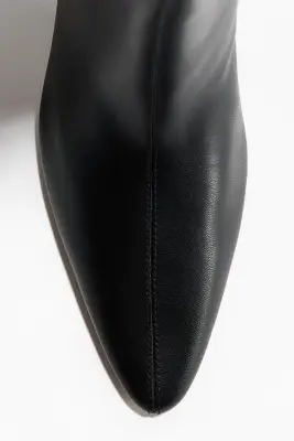Bottes de hauteur genou - Noir — photo 2