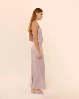 Robe Longue Faustina Rose Candy – Karma Koma — photo 3