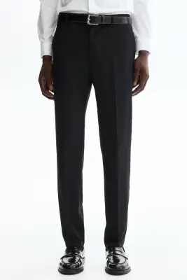 Pantalon de costume Slim Fit - Noir — photo 1