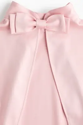 Top à dos ouvert - Rose clair — photo 4