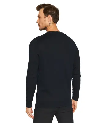 LYLE & SCOTT PULL COL V Marine — photo 4
