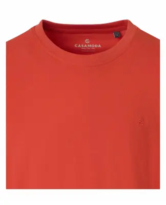 CASA MODA TEE SHIRT Rouge corail — photo 4