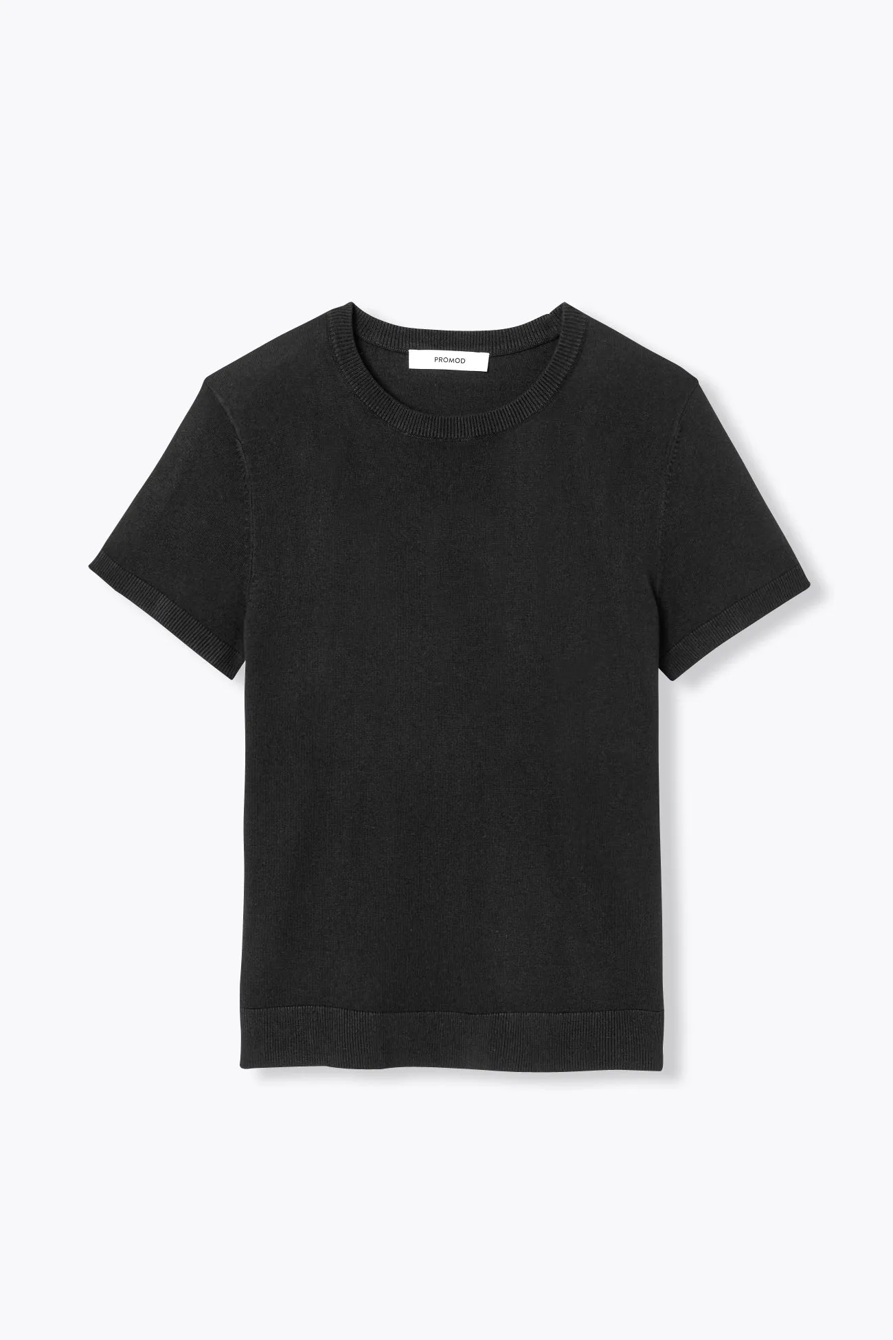 Pull fin manches courtes Femme