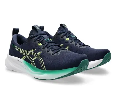 ASICS GEL PULSE 16 Marine Jaune — photo 3
