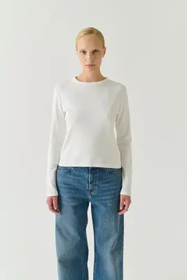 TEE-SHIRT FLAVIE BLANC — photo 2