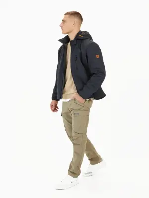 CAMEL ACTIVE BLOUSON SOFTCHELL Marine — photo 3