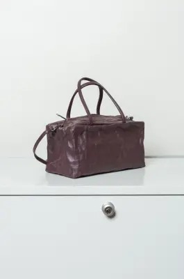 Zilla – NAPPA LEATHER MINI DUFFLE BAG 384 NAP – MOGANO — photo 3