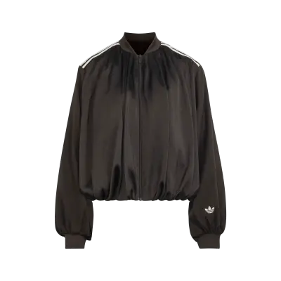 Adidas Pleated Track Top Night Brown — photo 1