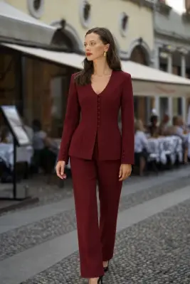 Eline Jacket - Bordeaux — photo 5