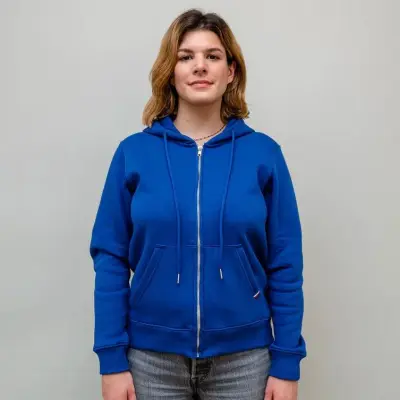 Hoodie zippé bleu europe Philippine — photo 1