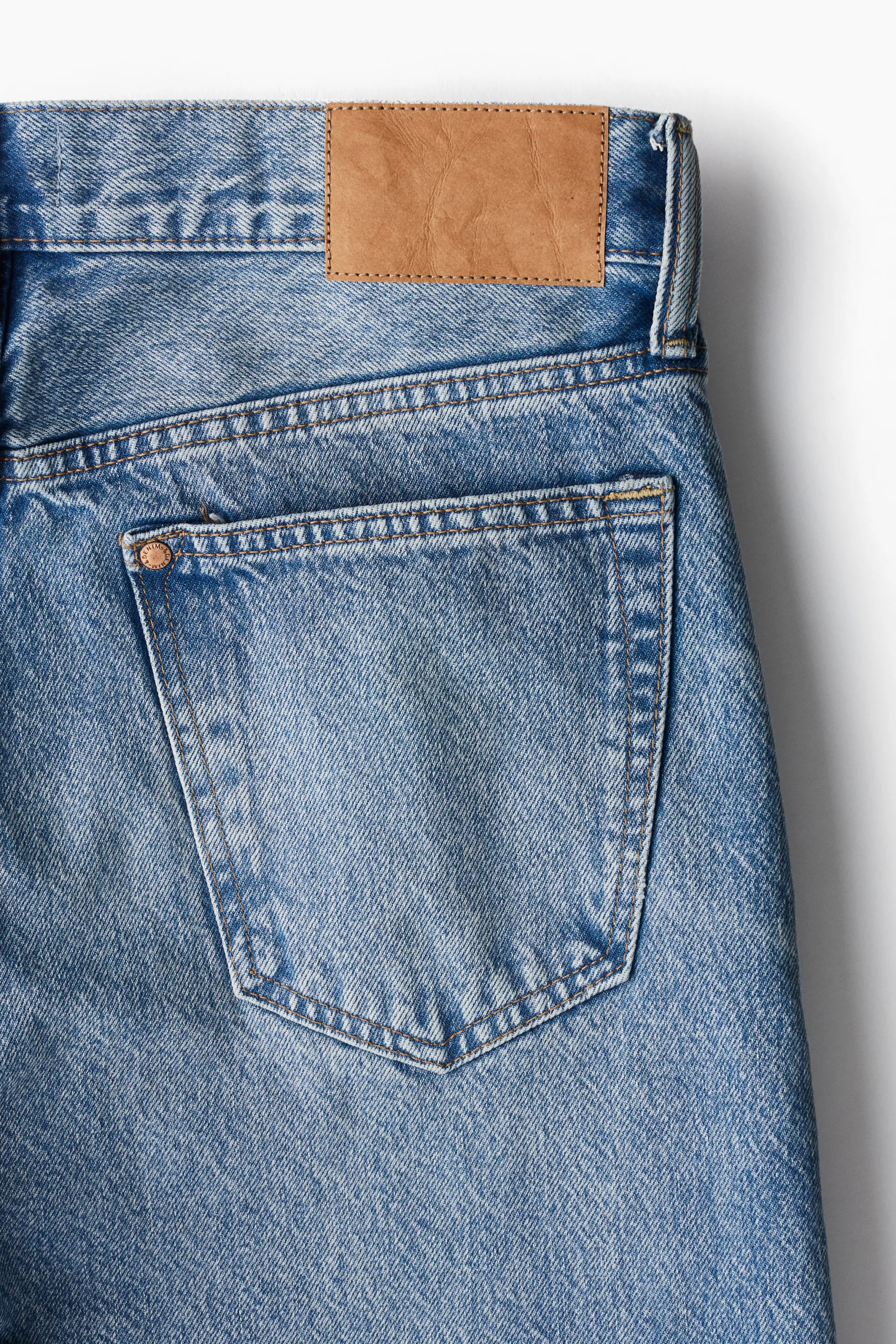 Relaxed Jeans - Bleu denim