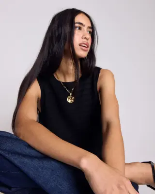 Collier Athéna doré — photo 3