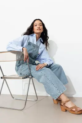 Salopette en jean Femme — photo 3