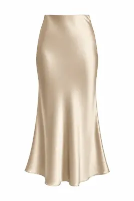 Aliénor Slip Skirt - Champagne — photo 5