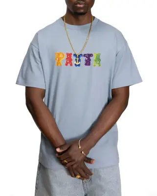 Gummi T-Shirt Dusty Blue — photo 2