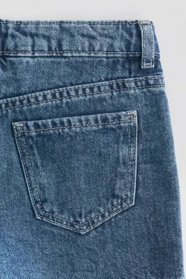Short en denim - Bleu denim — photo 3