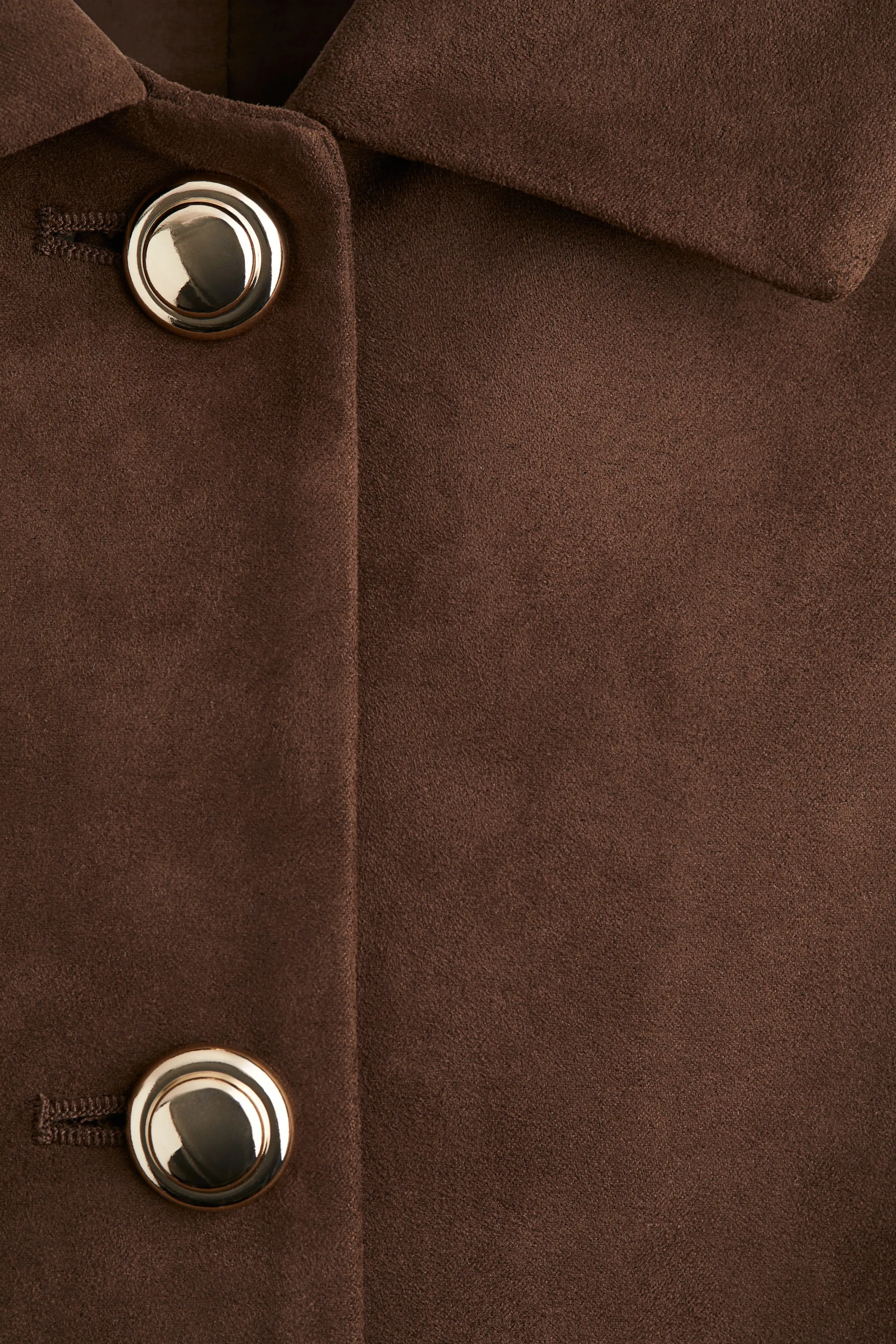 Veste à manches courtes - Marron foncé