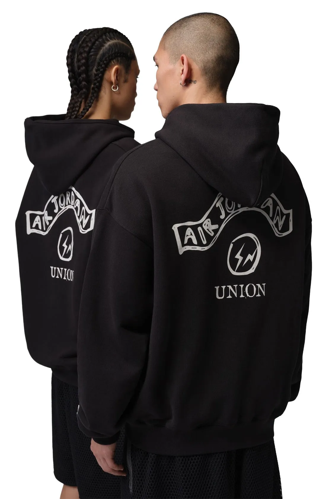 Jordan x Union x Fragment Hoodie Black
