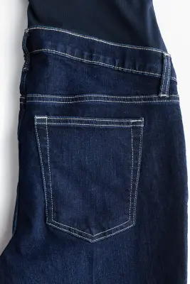 MAMA Flared Jeans - Bleu denim foncé — photo 4