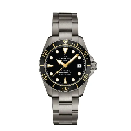 Certina DS Action Diver 38mm titane Powermatic 80 C0488074405100