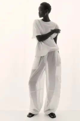 T-shirt oversize imprimé - White/Sol de VeranoBlanc — photo 1