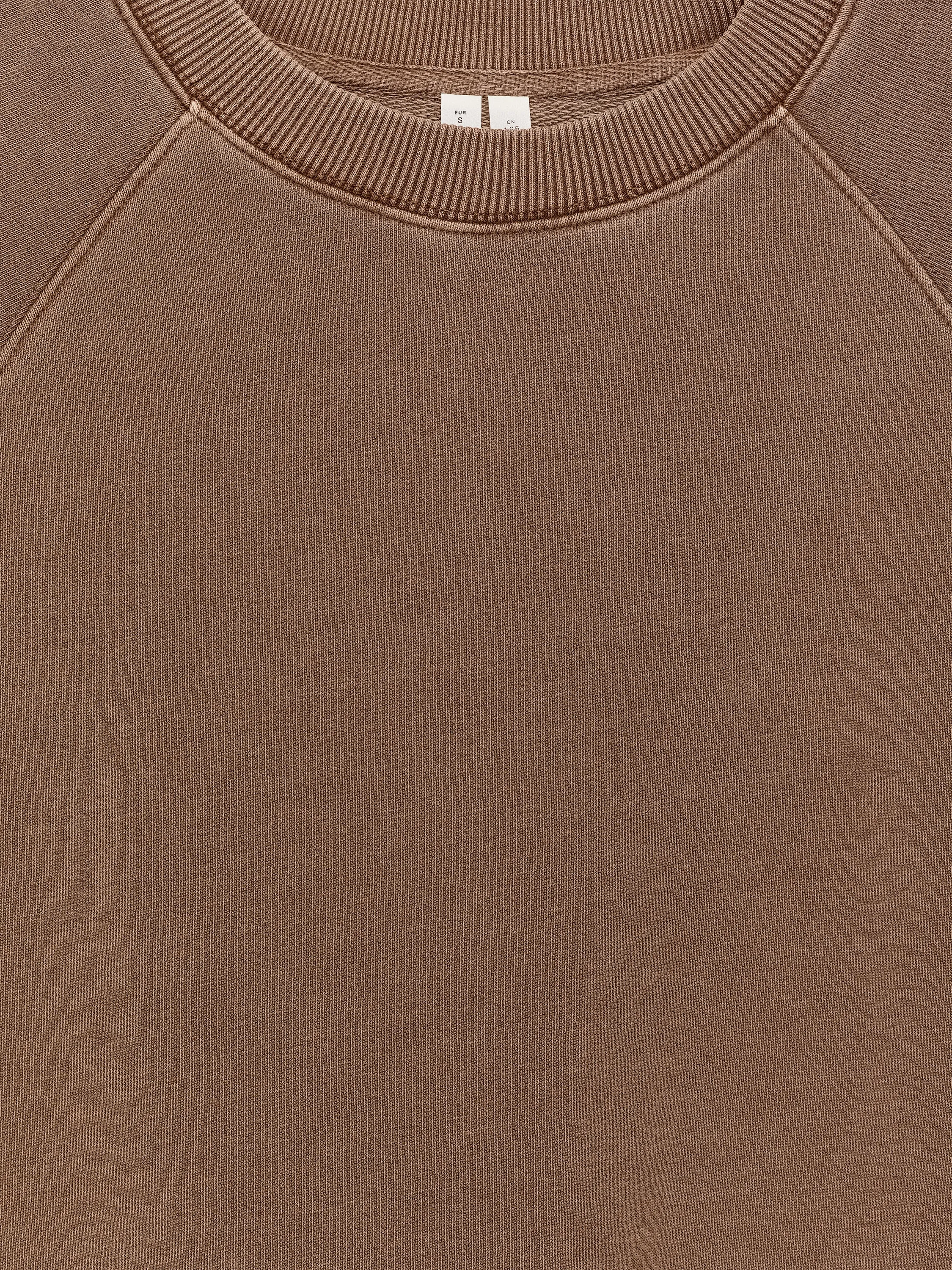 Sweat en éponge - Marron