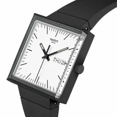 Montre Swatch Unisex Collection Bioceramic What if ? SO34B700 - WHAT IF…BLACK? — photo 2