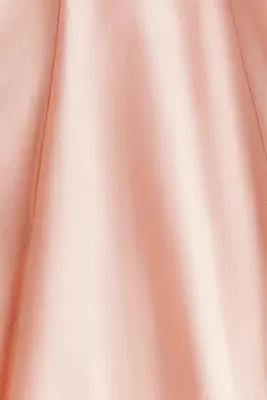 Robe en popeline avec jupe évasée - Rose clair — photo 4
