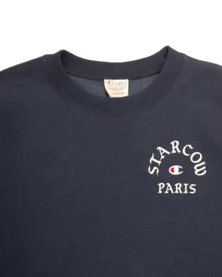 Logo 96 Crewneck Navy White — photo 2