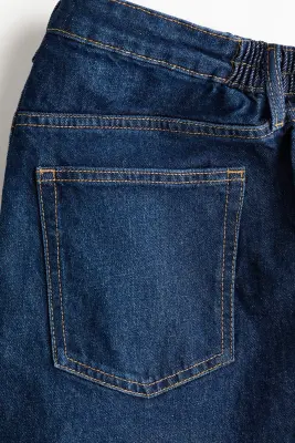 MAMA Straight Ankle Jeans - Bleu denim foncé — photo 4