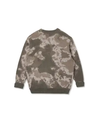 Blurry Jaquard Cardigan Grey — photo 2