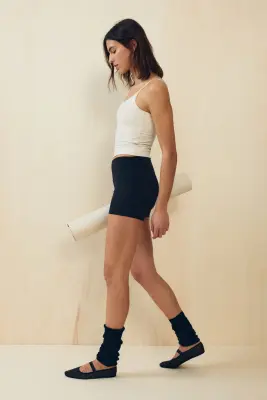 Short de sport moulant SoftMove™ - Noir — photo 5