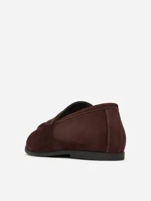 Mocassins en cuir - Marron — photo 5