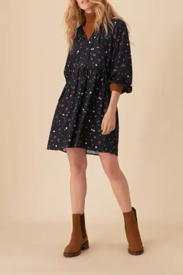 robe en viscose imprimée toulouse waly — photo 1
