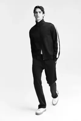 Veste de survêtement Regular Fit DryMove™ - Bleu foncé — photo 2