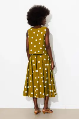 Jupe midi imprimée Femme — photo 4