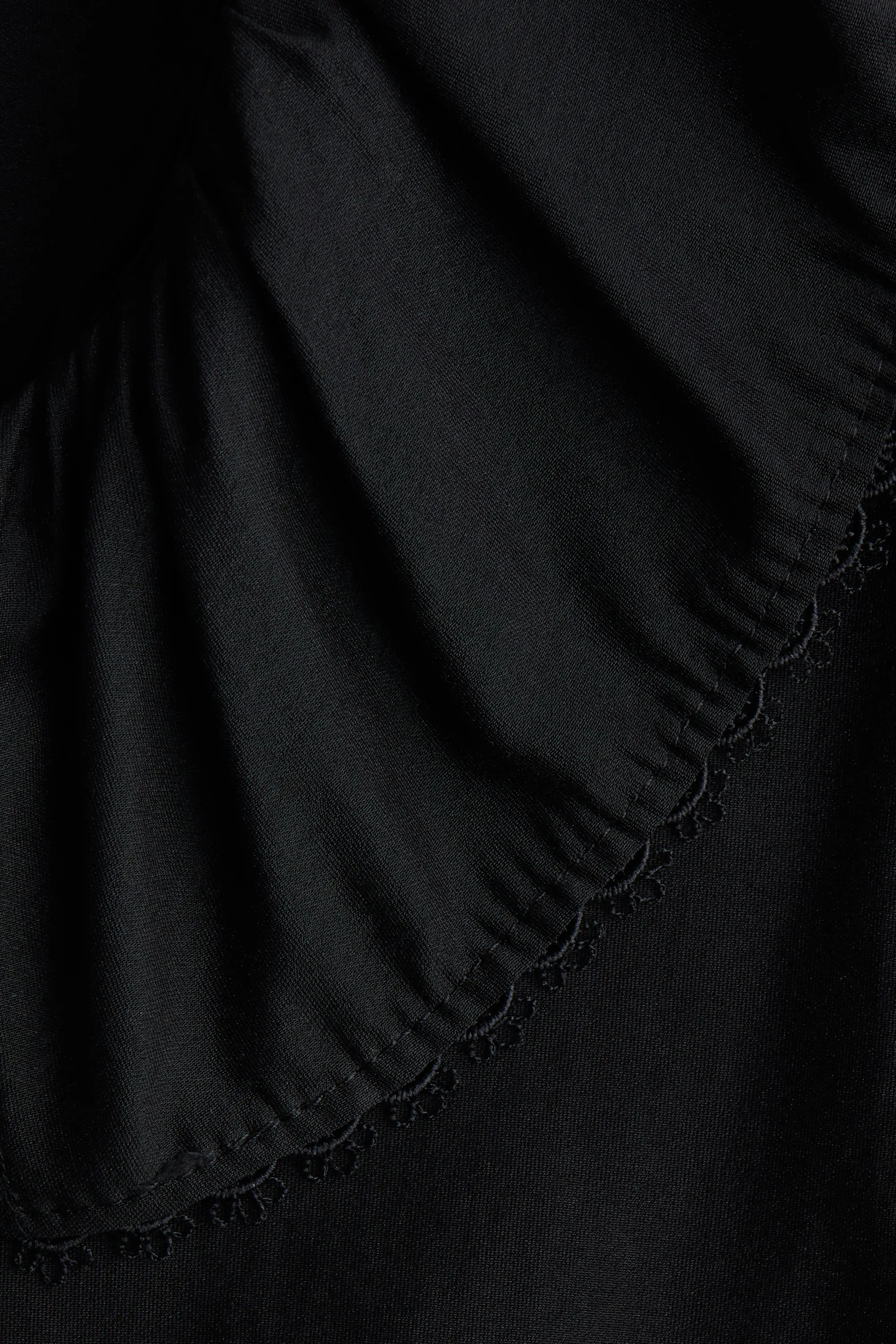 Blouse à nouer - Noir