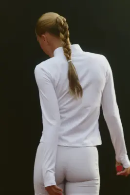 Veste de sport zippée SoftMove™ - Blanc — photo 2