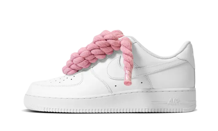 Nike Air Force 1 Rope Laces Pink