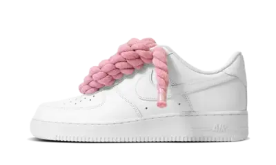Nike Air Force 1 Rope Laces Pink — photo 1