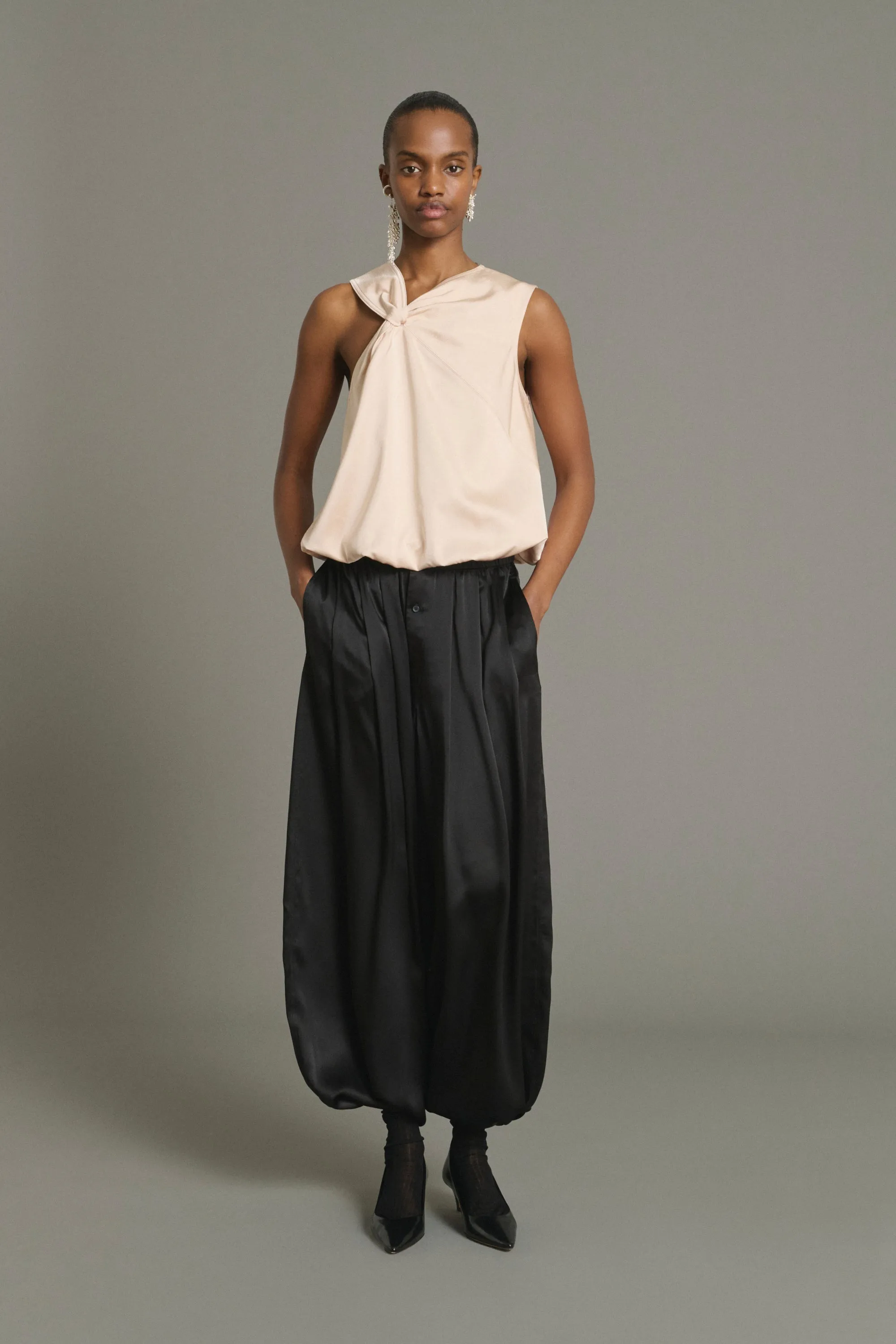 PANTALON LEOPOLD NOIR