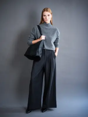 PULL COL MONTANT LAINE — photo 2
