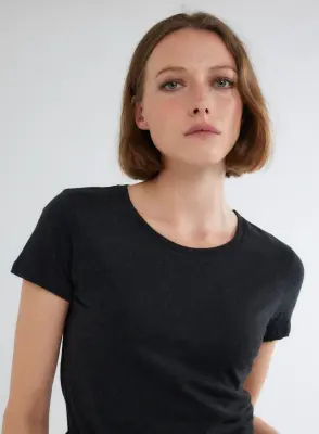 T-shirt en coton organique — photo 4
