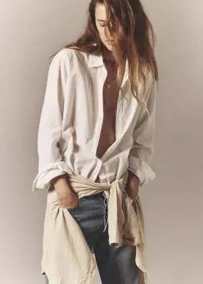 Nouveau ! XIRENA Chemise Beau White — photo 3