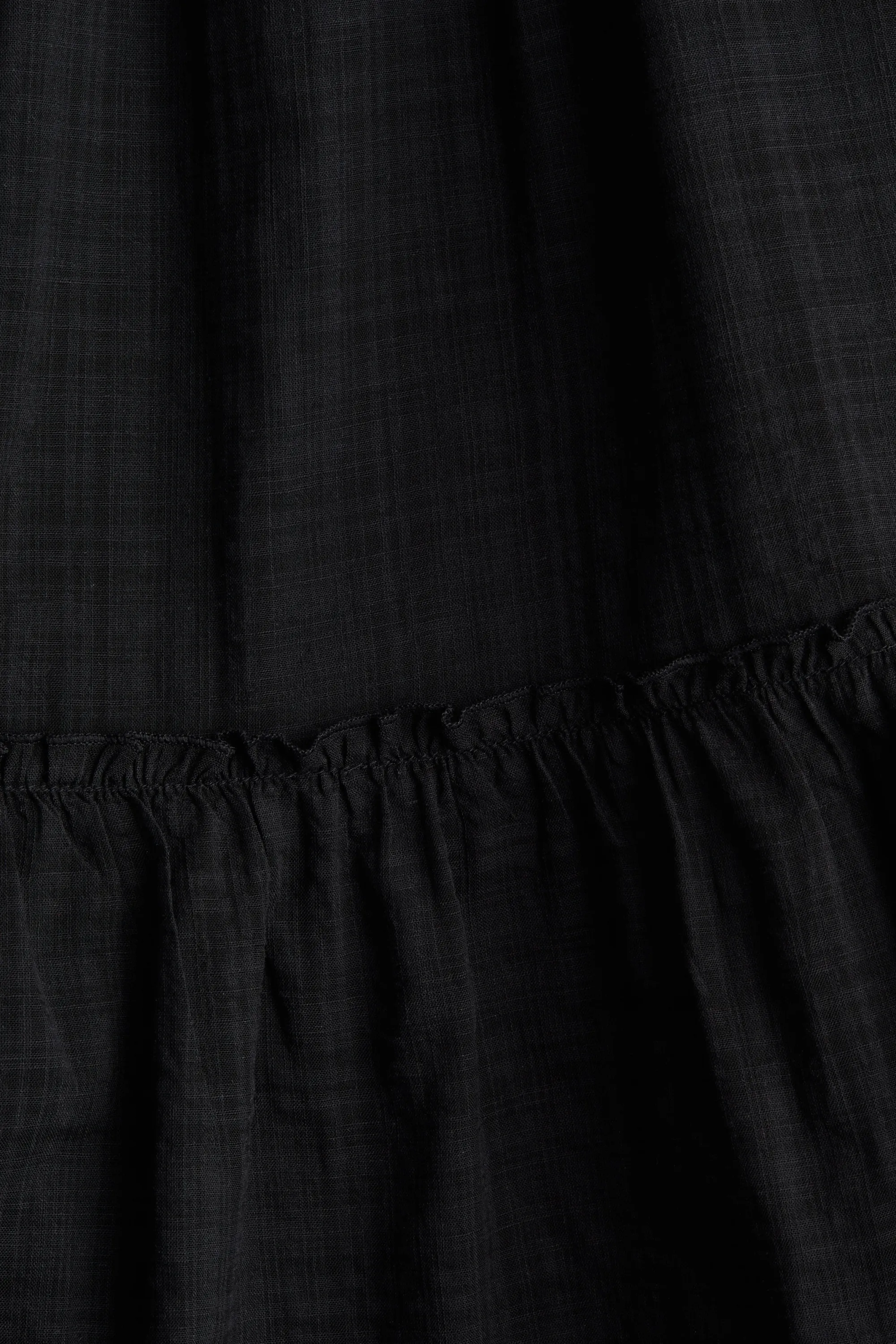 Robe volantée - Noir