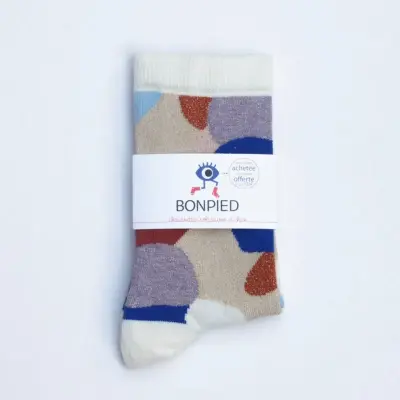 Chaussettes Bonnie Multico Bleu — photo 3