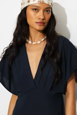 Robe longue et unie Femme — photo 5