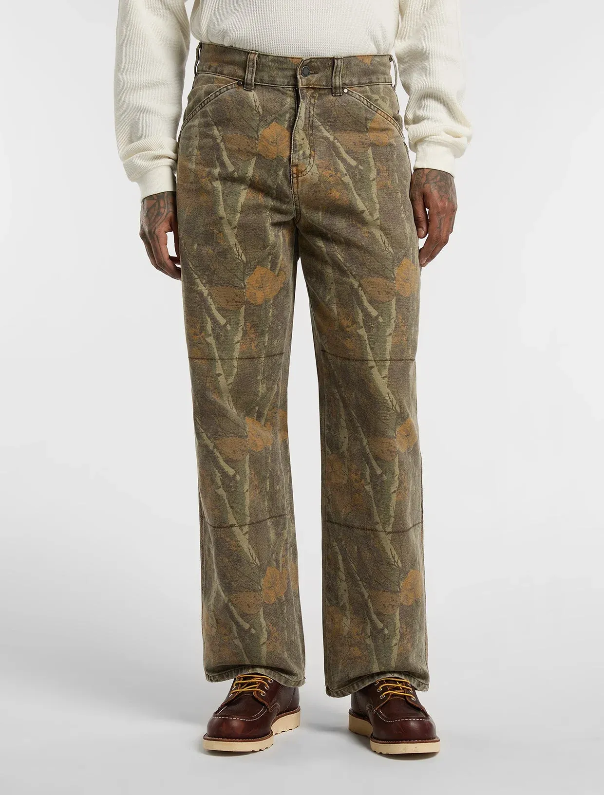 Pantalon Dickies en toile camouflage ample Houck – camo