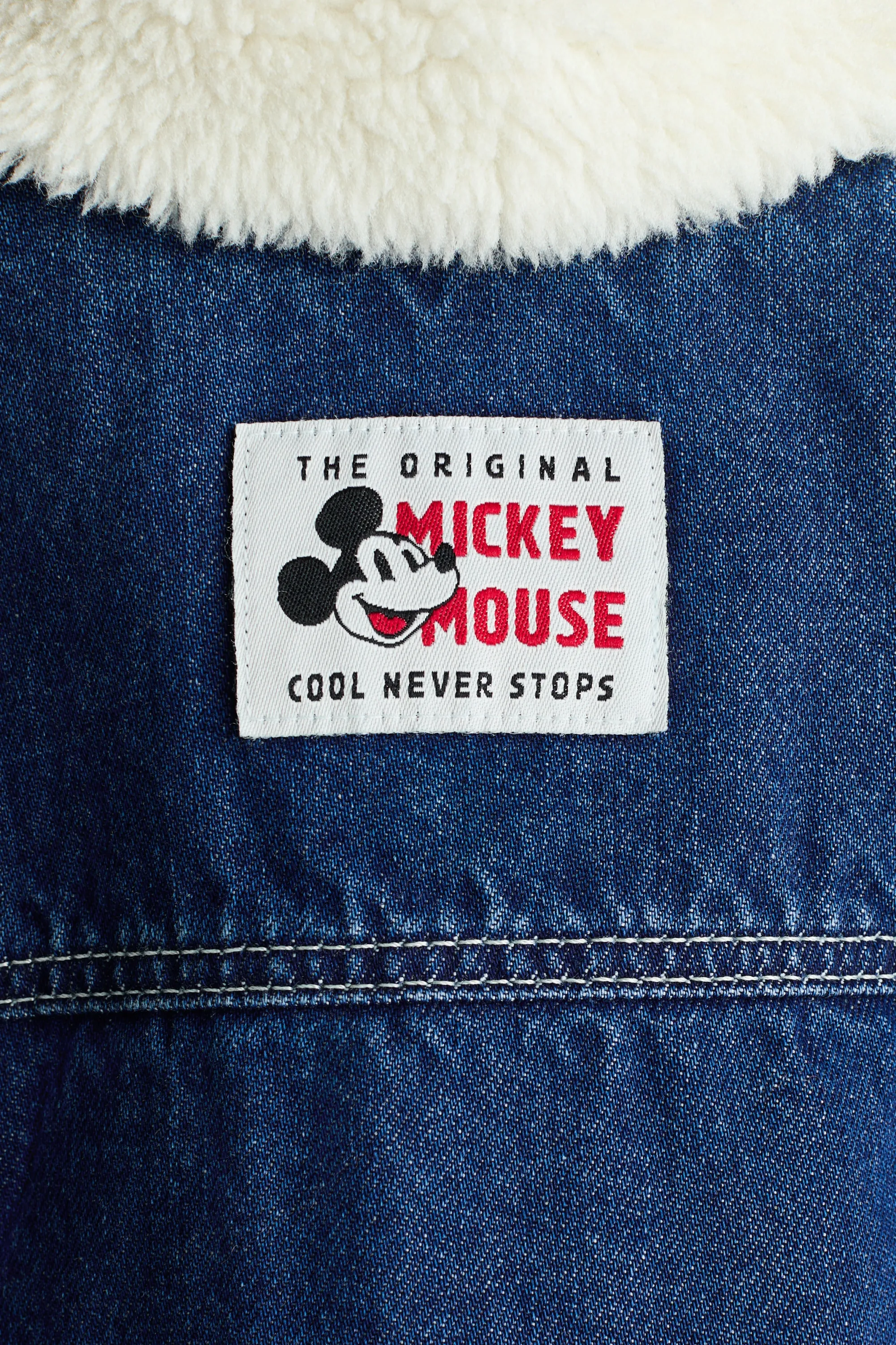 Veste en denim avec applications - Bleu denim/Mickey